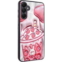 TPU+PC чохол Prisma Fluffie для Samsung Galaxy A55 Strawberry