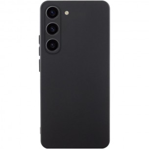 Чохол TPU GETMAN Liquid Silk Full Camera для Samsung Galaxy S23 Чорний / Black Чохол TPU GETMAN Liquid Silk Full Camera для Samsung Galaxy S23 Чорний / Black