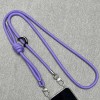 Шнурок із двома кріпленнями (8 мм) 150 см Lilac
