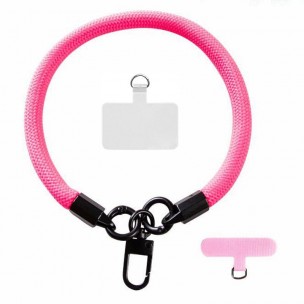 Шнурок - браслет (10мм) Barbie Pink Шнурок - браслет (10мм) Barbie Pink