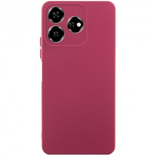 Чохол TPU GETMAN Liquid Silk Full Camera для ZTE Nubia V60 Бордовий / Marsala Чохол TPU GETMAN Liquid Silk Full Camera для ZTE Nubia V60 Бордовий / Marsala