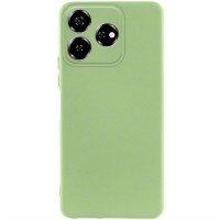 Чохол TPU GETMAN Liquid Silk Full Camera для ZTE Nubia V60 Зелений / Pistachio