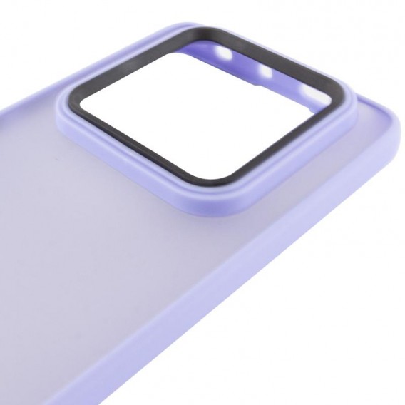 Чохол TPU+PC Lyon Frosted для Xiaomi Redmi Note 14 Pro 4G Purple