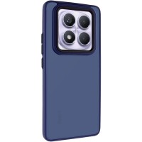 Чохол TPU+PC Lyon Frosted для Xiaomi Redmi Note 14 Pro 4G Navy Blue