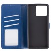 Шкіряний чохол-книжка GETMAN Gallant (PU) для ZTE Blade A75 4G Синій