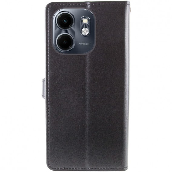 Кожаный чехол-книжка GETMAN Gallant (PU) для Infinix Smart 9 4G / Hot 50i Черный