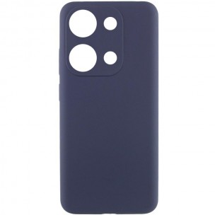 Чехол Silicone Cover Lakshmi Full Camera (AAA) для Xiaomi 14T Темно-синий / Midnight blue