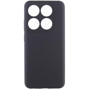 Чехол Silicone Cover Lakshmi Full Camera (AAA) для Xiaomi 14T Pro Черный / Black