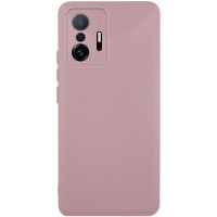 Чохол Silicone Cover Lakshmi Full Camera (AAA) для Xiaomi 11T / 11T Pro Рожевий / Pink Sand