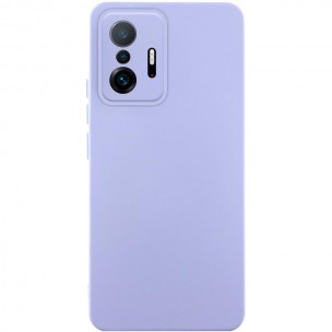 Чехол Silicone Cover Lakshmi Full Camera (AAA) для Xiaomi 11T / 11T Pro Сиреневый / Dasheen