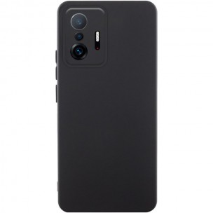 Чохол Silicone Cover Lakshmi Full Camera (AAA) для Xiaomi 11T / 11T Pro Чорний / Black