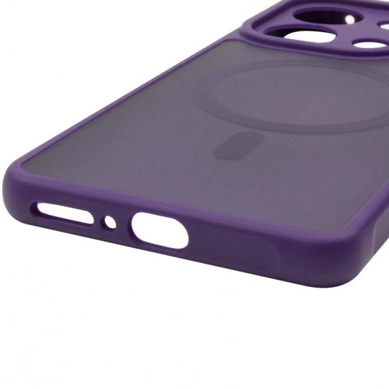 Чехол TPU Bloom with MagSafe для Xiaomi Redmi Note 13 4G Purple