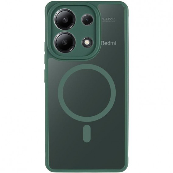 Чехол TPU Bloom with MagSafe для Xiaomi Redmi Note 13 4G Green