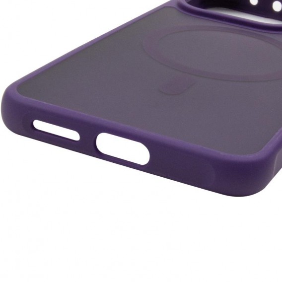 Чохол TPU Bloom with MagSafe для Xiaomi Redmi Note 14 4G (Europe version) Purple