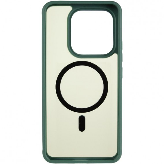 Чохол TPU Bloom with MagSafe для Xiaomi Redmi Note 14 4G (Europe version) Green