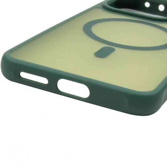 Чохол TPU Bloom with MagSafe для Xiaomi Redmi Note 14 4G (Europe version) Green
