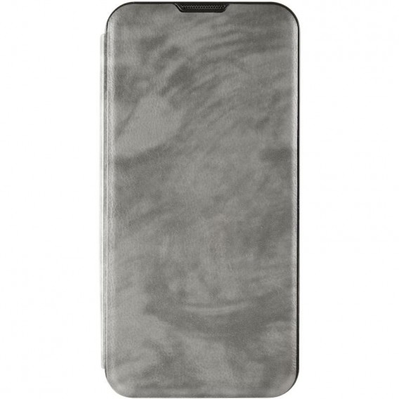 Кожаный чехол-книжка Belora для Motorola Moto G15 4G Gray