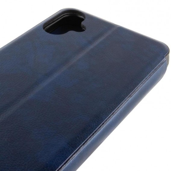 Кожаный чехол-книжка Belora для Samsung Galaxy A05 Midnight Blue