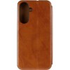 Кожаный чехол-книжка Belora для Samsung Galaxy A55 Brown