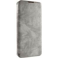 Шкіряний чохол-книжка Belora для Samsung Galaxy A55 Gray