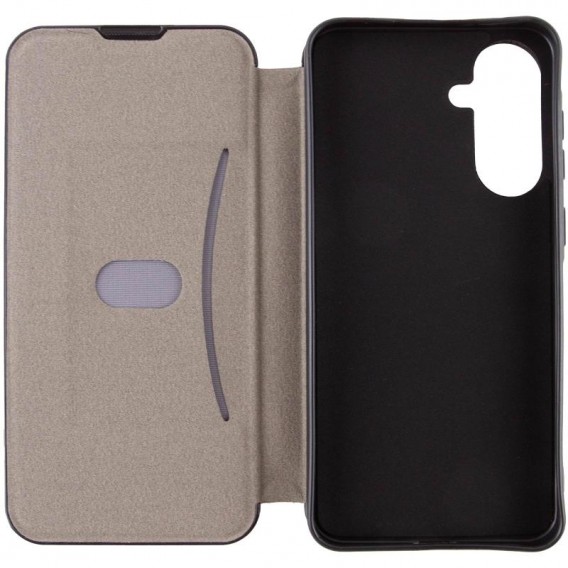 Шкіряний чохол-книжка Belora для Samsung Galaxy A55 Gray