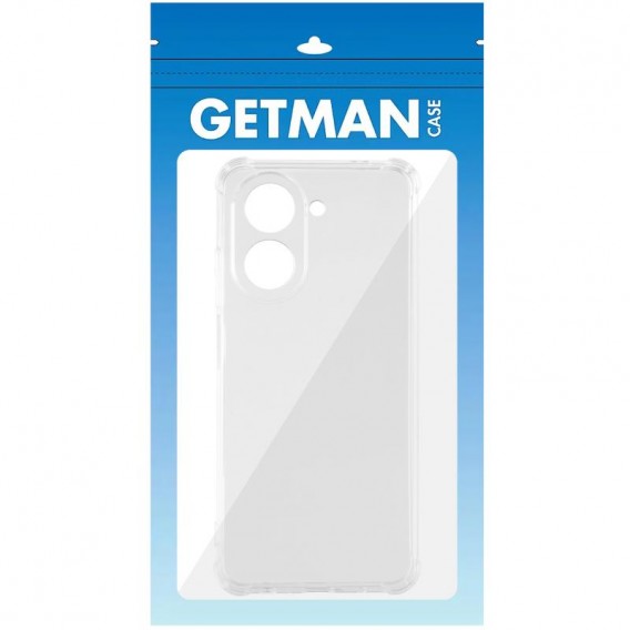 TPU чохол GETMAN Ease logo посилені кути Full Camera для Xiaomi Redmi A5 (Europe version) Безбарвний (прозорий)