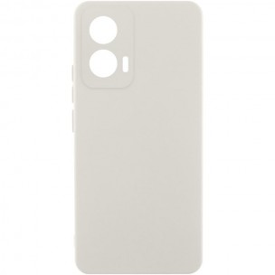 Чохол Silicone Cover Lakshmi Full Camera (AAA) для Motorola Edge 60 Pro Білий / White
