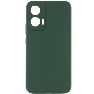 Чохол Silicone Cover Lakshmi Full Camera (AAA) для Motorola Edge 60 Pro Зелений / Cyprus Green