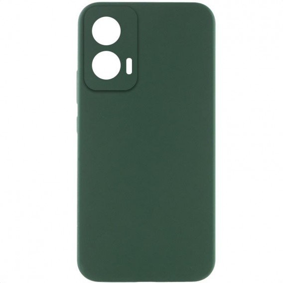 Чохол Silicone Cover Lakshmi Full Camera (AAA) для Motorola Edge 60 Pro Зелений / Cyprus Green