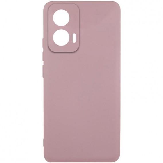 Чохол Silicone Cover Lakshmi Full Camera (AAA) для Motorola Edge 60 Pro Рожевий / Pink Sand