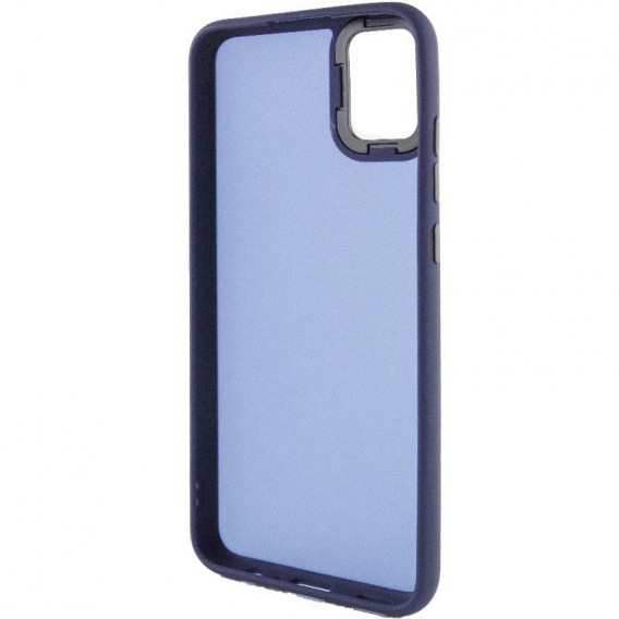 Чохол TPU+PC Lyon Frosted для Samsung Galaxy A07 Navy Blue