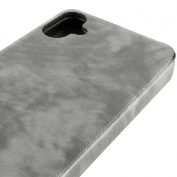 Кожаный чехол-книжка Belora для Samsung Galaxy A07 / A06 Gray