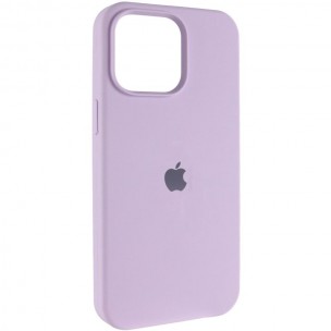 Чохол Silicone Case (AA) Logo with MagSafe для Apple iPhone 11 Pro (5.8") Бузковий / Lilac