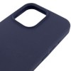 Чохол Silicone Case (AA) Logo with MagSafe для Apple iPhone 12 Pro Max (6.7") Темно-синій / Midnight blue