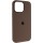 Чохол Silicone Case (AA) Logo with MagSafe для Apple iPhone 14 Pro (6.1") Коричневий / Brown