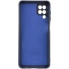 Чехол Silicone Cover Ummi Lakshmi Full Camera (AA) для Samsung Galaxy A12 Синий / Midnight Blue