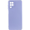 Чехол Silicone Cover Ummi Lakshmi Full Camera (AA) для Samsung Galaxy A12 Сиреневый / Dasheen