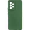 Чохол Silicone Cover Ummi Lakshmi Full Camera (AA) для Samsung Galaxy A33 5G Зелений / Dark green