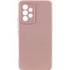Чохол Silicone Cover Ummi Lakshmi Full Camera (AA) для Samsung Galaxy A33 5G Рожевий / Pink Sand