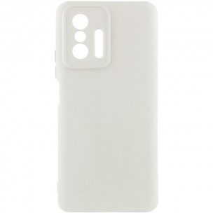 Чехол Silicone Cover Ummi Lakshmi Full Camera (AA) для Xiaomi 11T / 11T Pro Белый / White