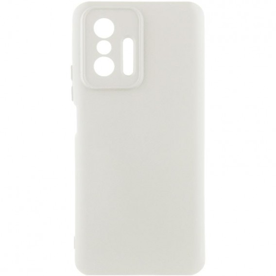 Чохол Silicone Cover Ummi Lakshmi Full Camera (AA) для Xiaomi 11T / 11T Pro Білий / White