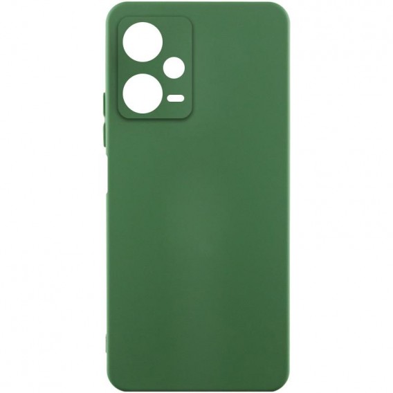 Чохол Silicone Cover Ummi Lakshmi Full Camera (AA) для Xiaomi Redmi Note 12 Pro 5G Зелений / Dark green