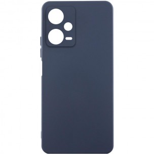 Чохол Silicone Cover Ummi Lakshmi Full Camera (AA) для Xiaomi Redmi Note 12 Pro 5G Синій / Midnight Blue