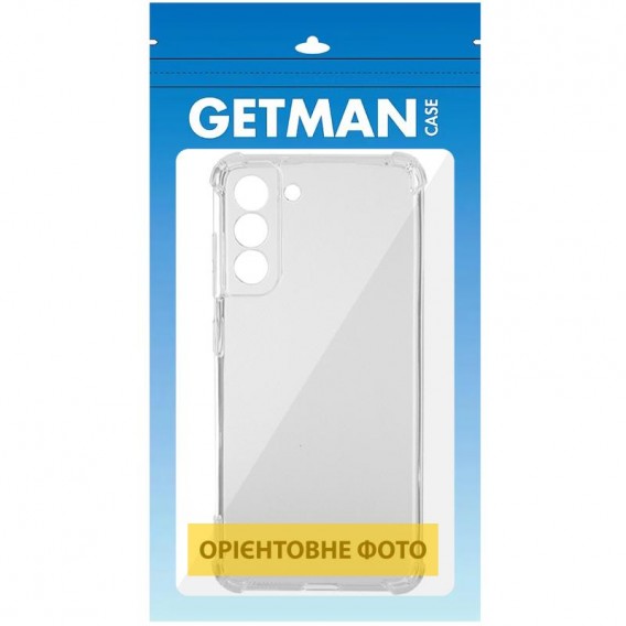 TPU чохол GETMAN Ease logo посилені кути Full Camera для Xiaomi Redmi 15 (EU) Безбарвний (прозорий)