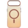 Чохол TPU+PC Phantom with MagSafe для Apple iPhone 17 Air (6.5") Rose Gold