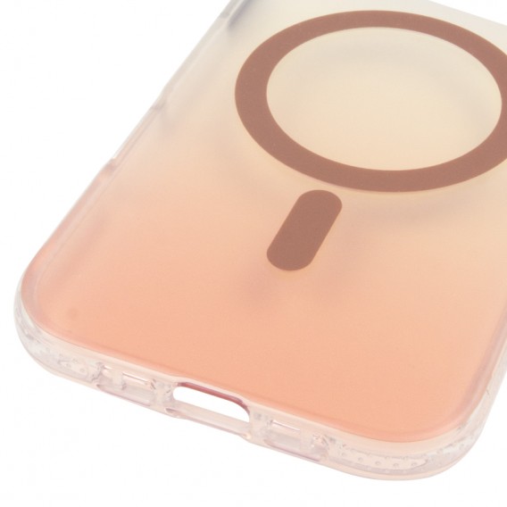 Чохол TPU+PC Phantom with MagSafe для Apple iPhone 17 Air (6.5") Rose Gold
