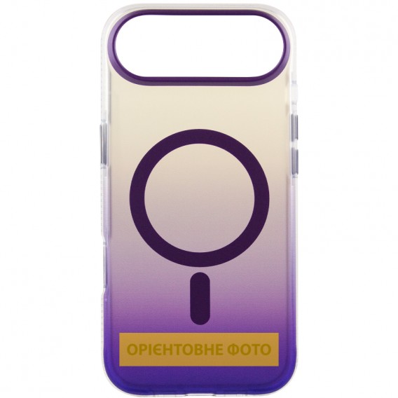 Чохол TPU+PC Phantom with MagSafe для Apple iPhone 17 Air (6.5") Purple