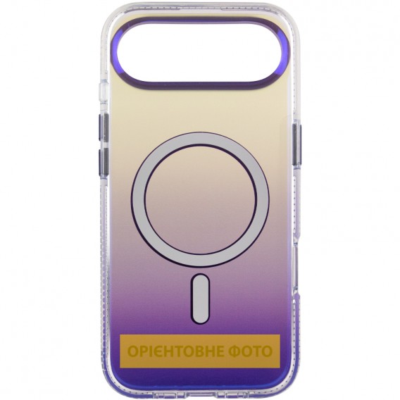 Чохол TPU+PC Phantom with MagSafe для Apple iPhone 17 Air (6.5") Purple