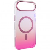 Чехол TPU+PC Phantom with MagSafe для Apple iPhone 17 Air (6.5 дюйма) Pink