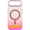 Чохол TPU+PC Phantom with MagSafe для Apple iPhone 17 Air (6.5") Pink
